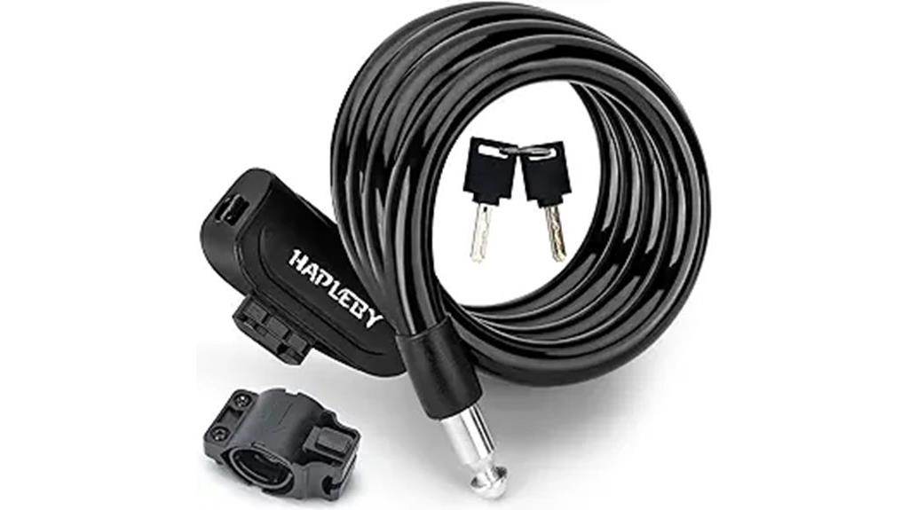premium bike lock keys
