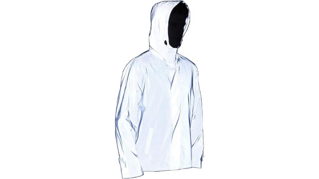 reflective men s windbreaker jacket