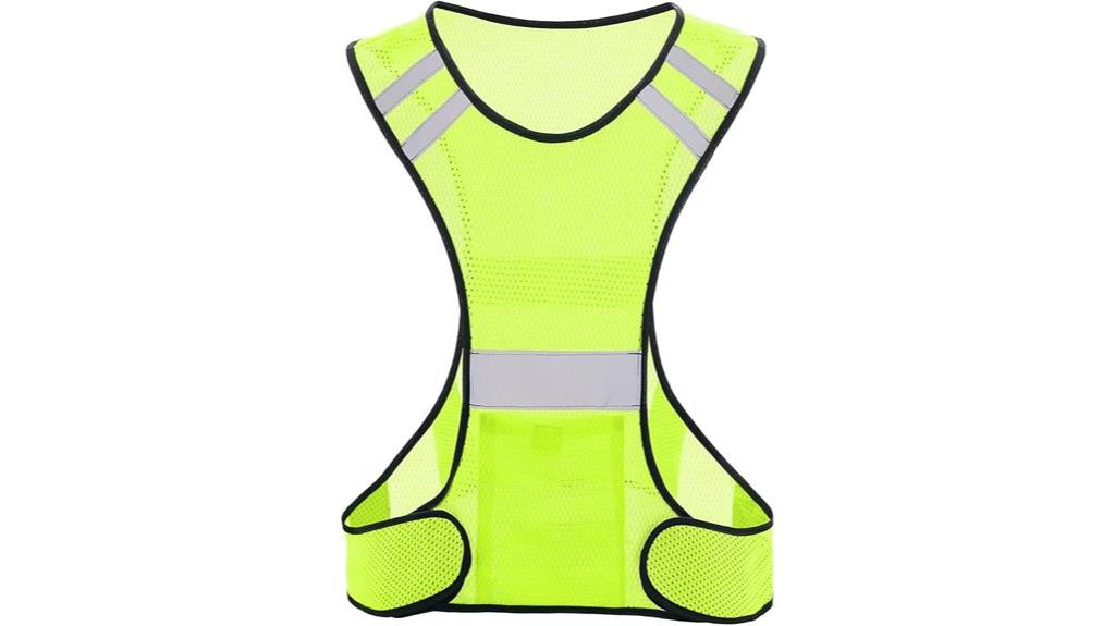 reflective vest with large pocket