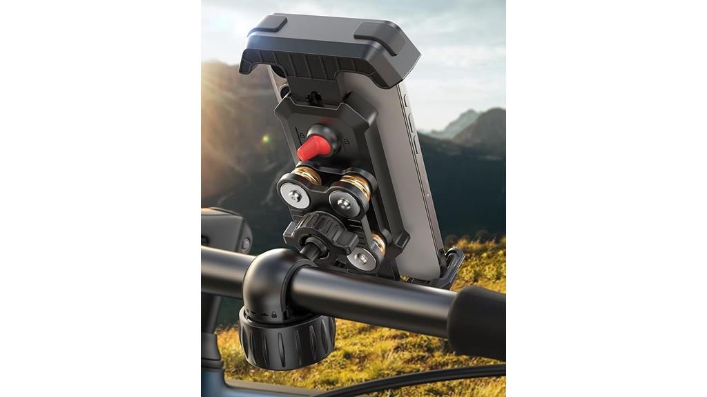 reinforced anti vibration bike mount