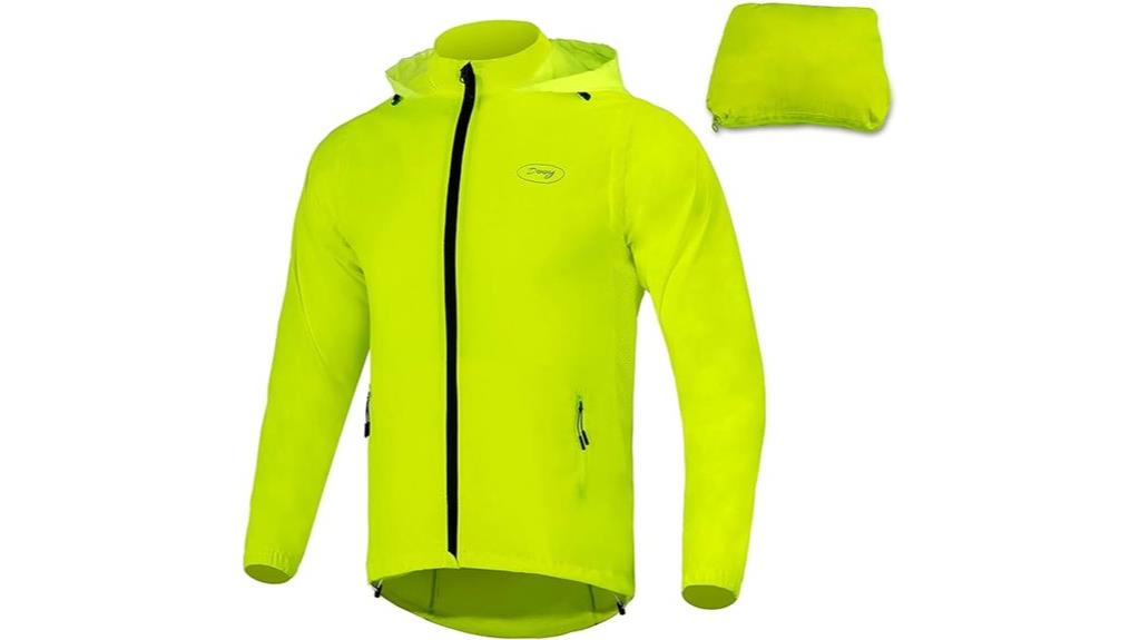 removable sleeve cycling jacket