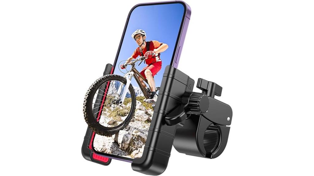 rotatable bike phone holder