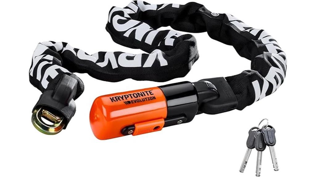secure bike chain lock
