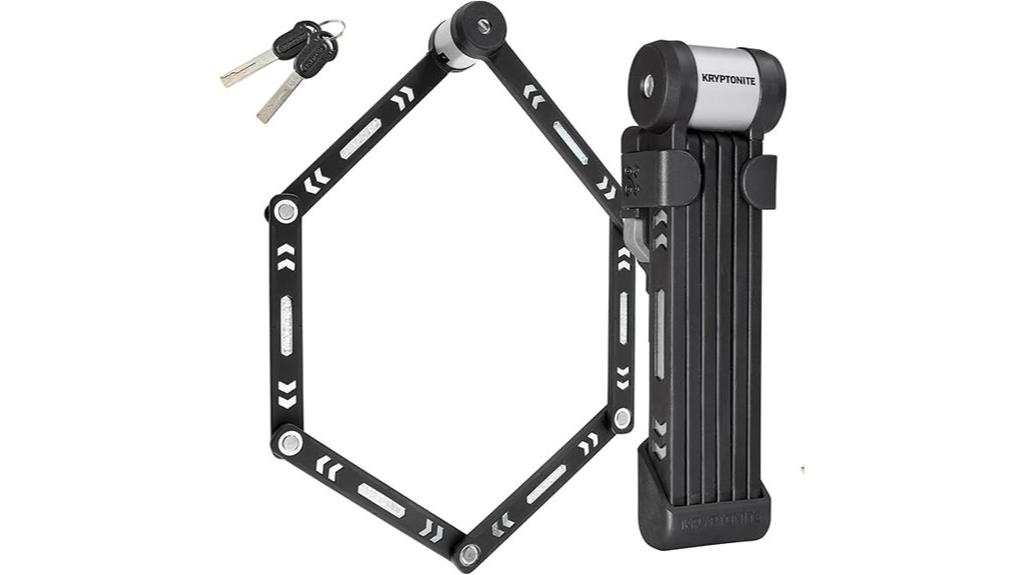 secure folding bike lock