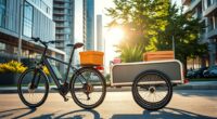top e bike cargo trailers