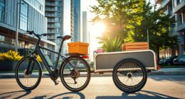 top e bike cargo trailers