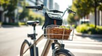 top e bike front rack options