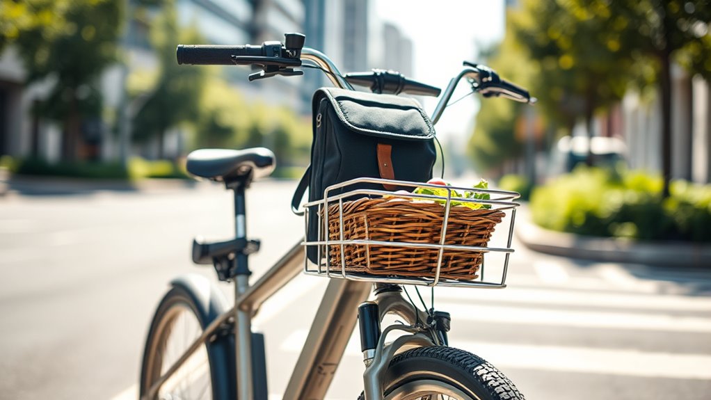 top e bike front rack options