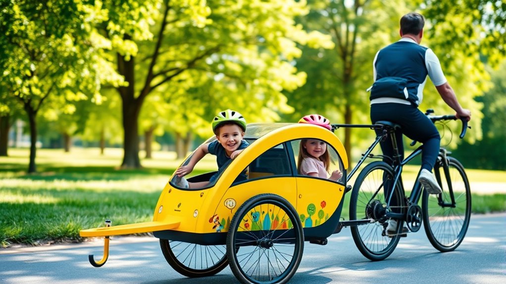 top kids e bike trailers