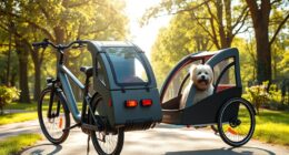 top pet friendly e bike trailers