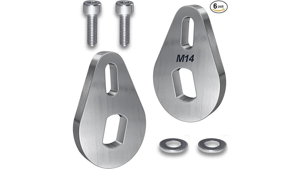 universal stainless steel torque arm