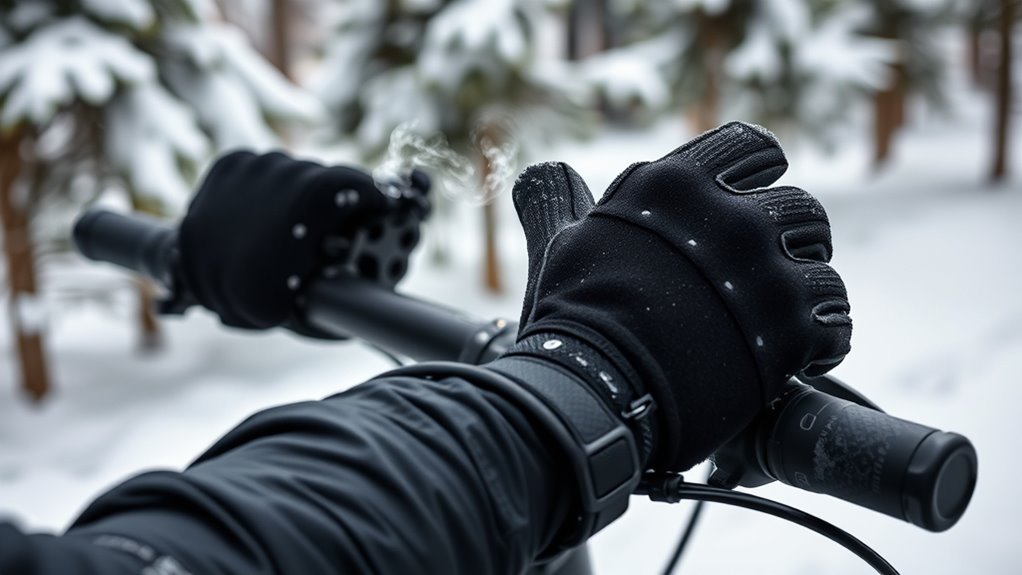 warm resistant well fitting gloves