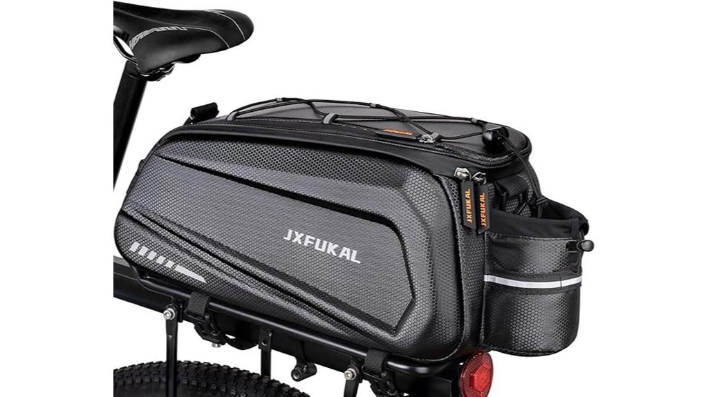 waterproof bicycle rear rack bag