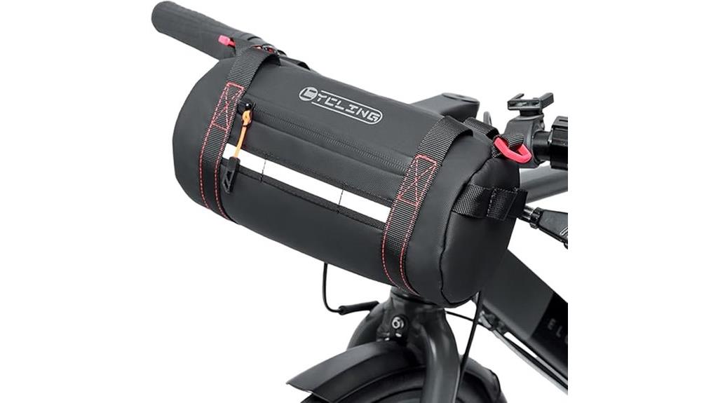 waterproof bike handlebar bag