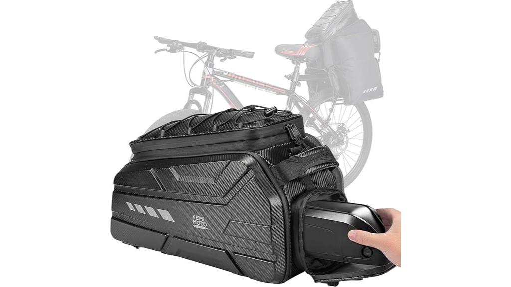 waterproof bike rack bag