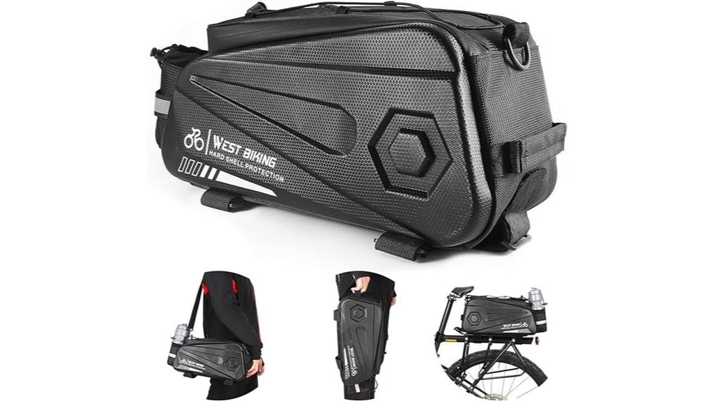 waterproof bike rear bag