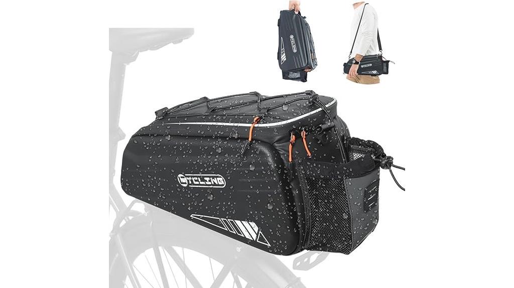 waterproof cycling cargo bag
