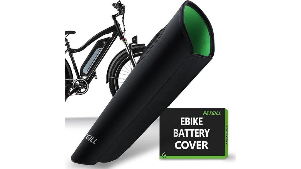 waterproof e bike battery cover