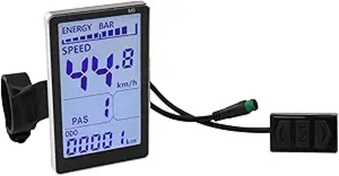 waterproof e bike display