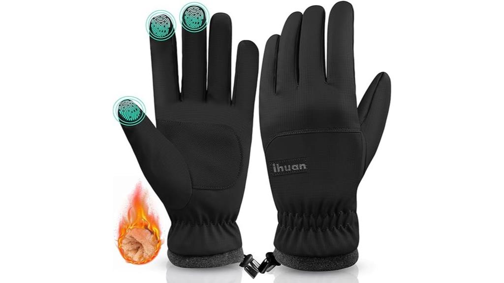 waterproof winter ski gloves