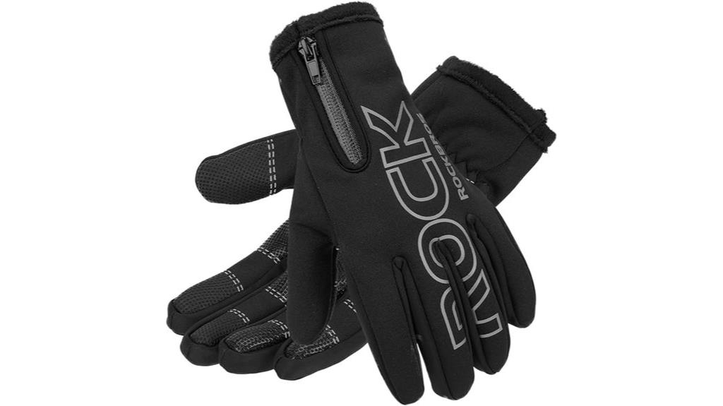 winter cycling gloves with touchscreen