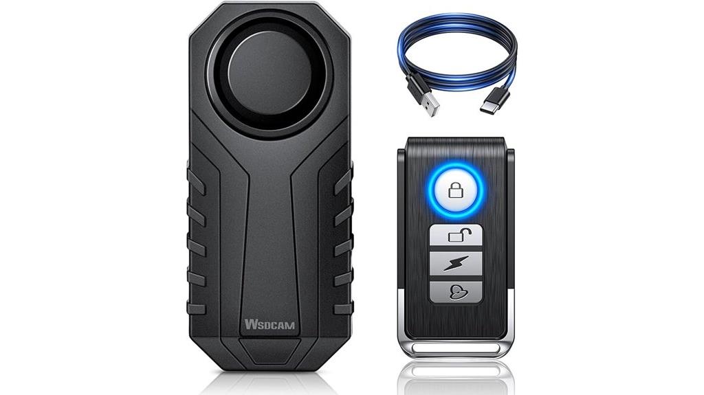 wireless bike alarm system