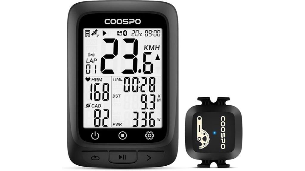 wireless gps bike computer