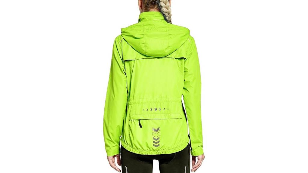 women s athletic hooded jacket