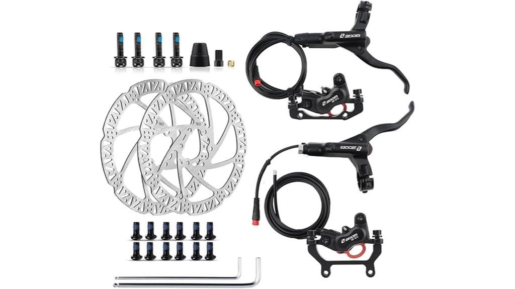 zoom ebike hydraulic brakes