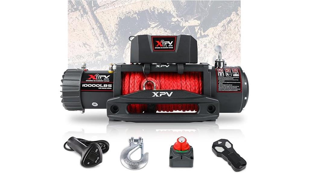 10 000 lb electric winch