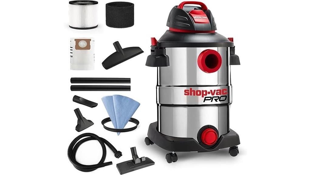 12 gallon wet dry vacuum