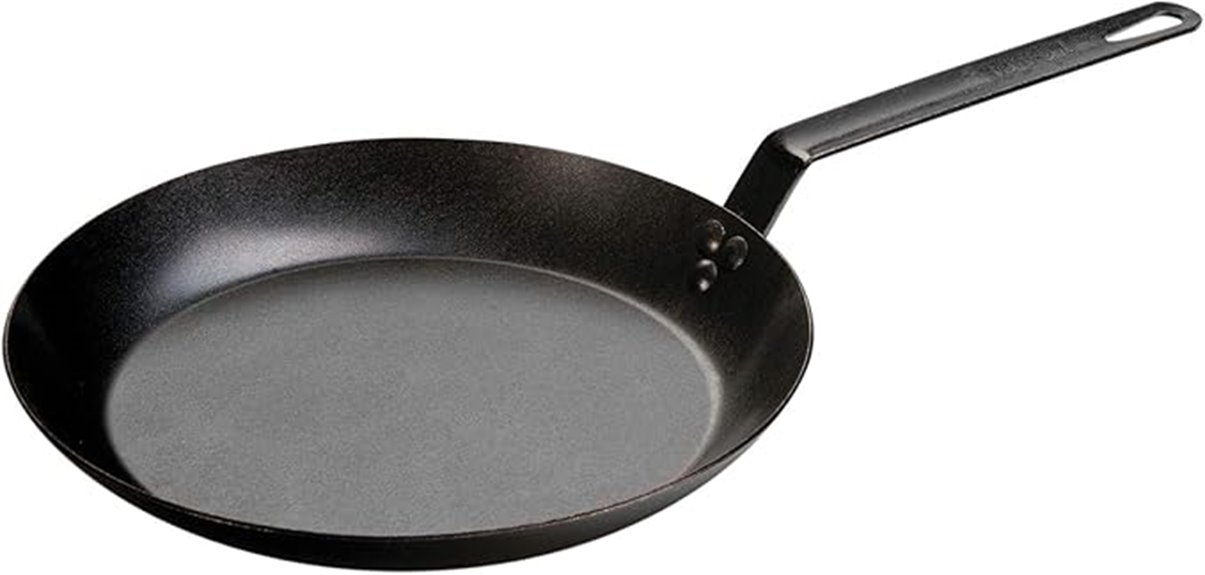 12 inch carbon steel skillet