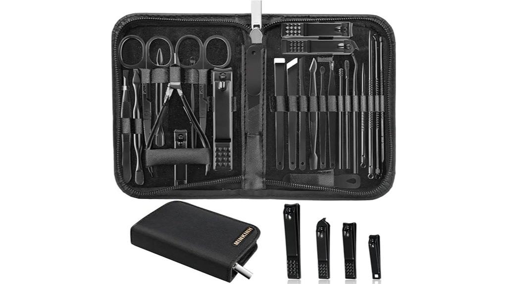 26 piece steel manicure kit