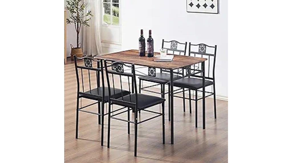 4 piece kitchen dining set