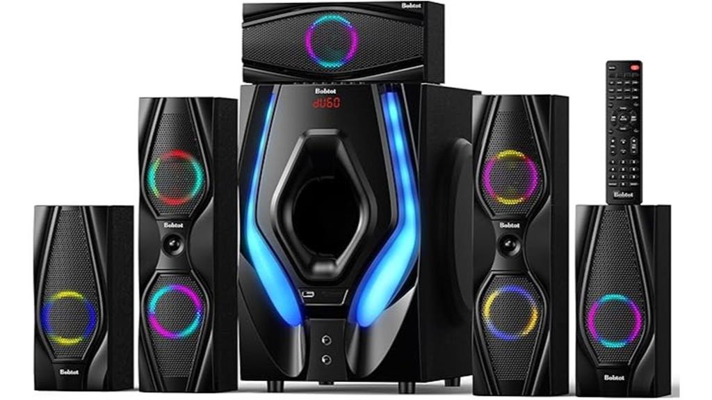 5 1 2 1 channel speakers