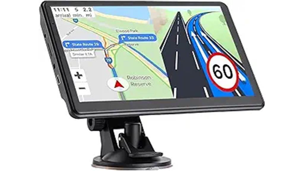 7 inch gps with 256gb