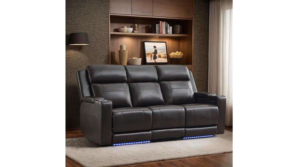 adjustable headrest led lighting