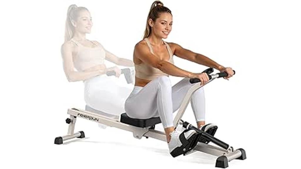 adjustable home rowing machine