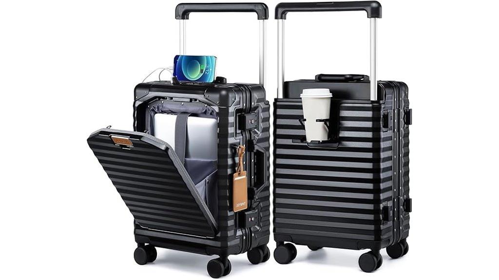 aluminum frame carry on