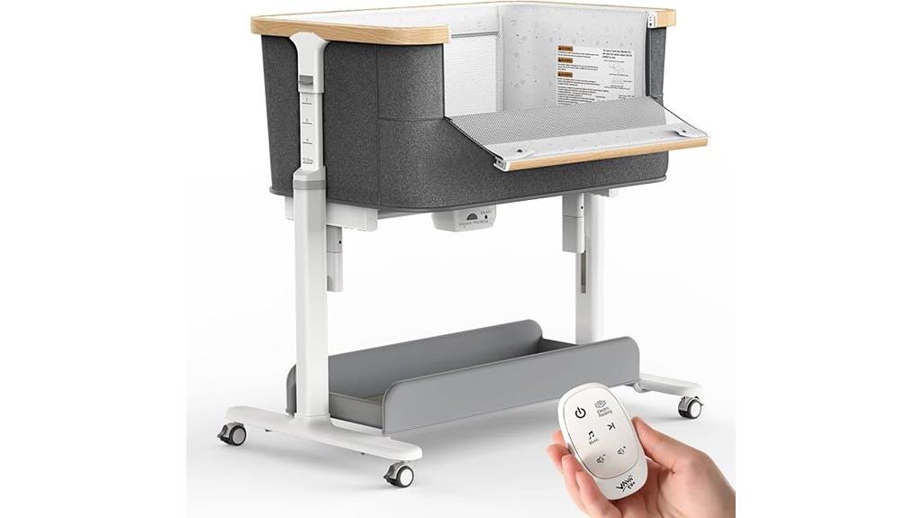 auto rocking baby cradle