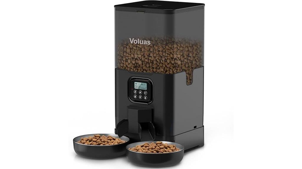 automatic dual cat feeder