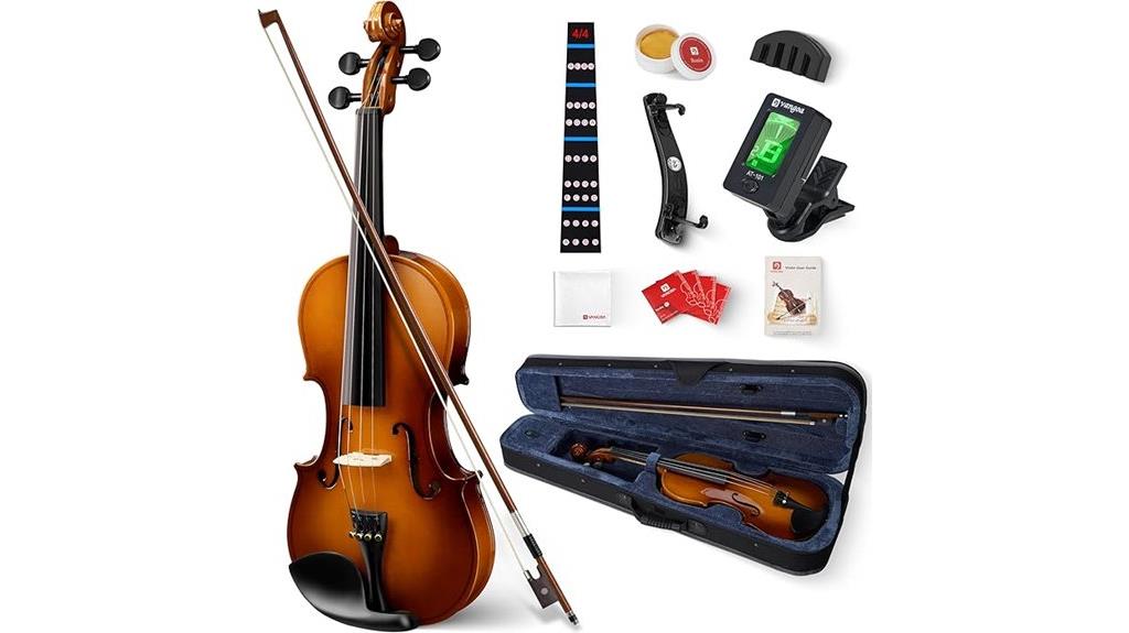 beginner 4 4 violin set