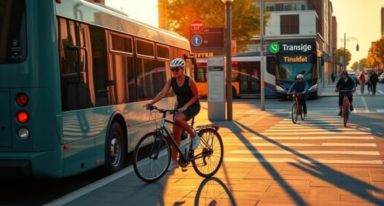 bike bus transfer timing