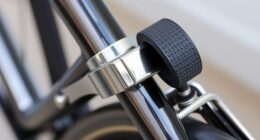 bike fold securing clips