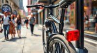 bike locking strategies outdoors