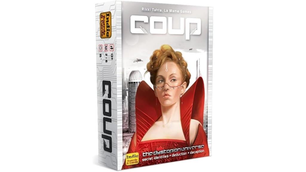 bluffing coup party game