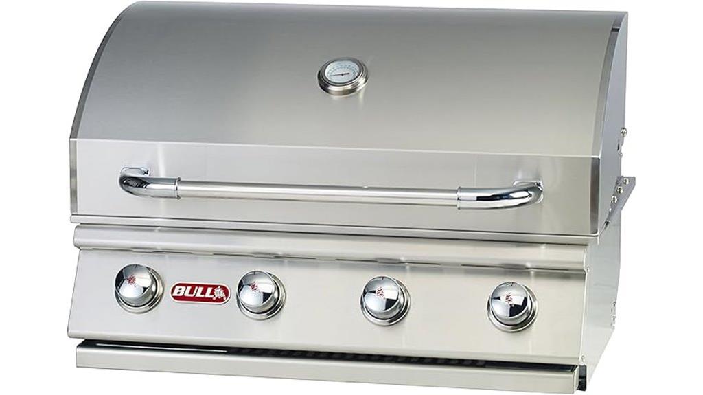 bull 30 inch built in gas grill
