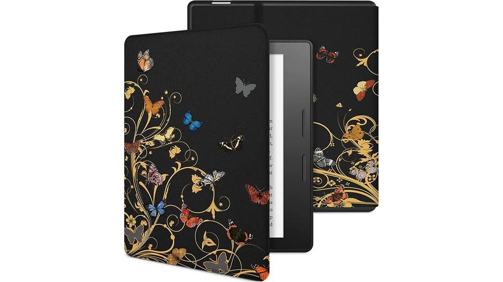 butterfly folio kindle case