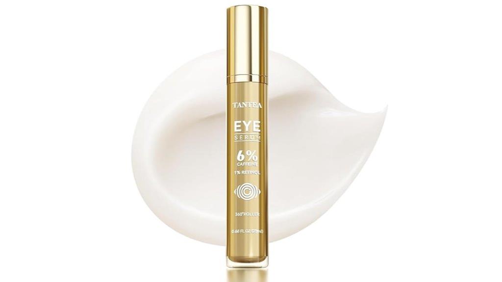 caffeine and retinol eye treatment