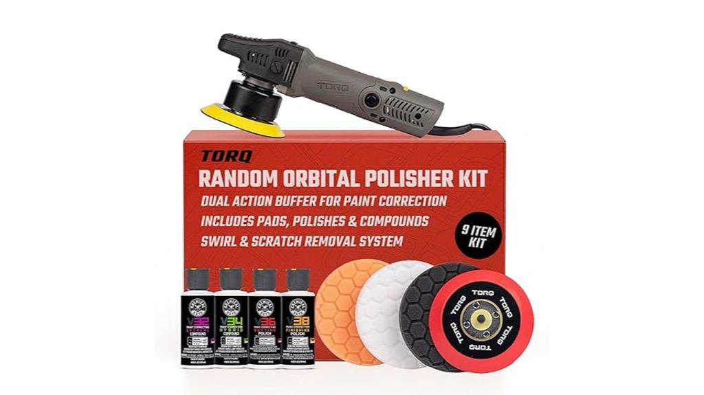 car polishing kit included